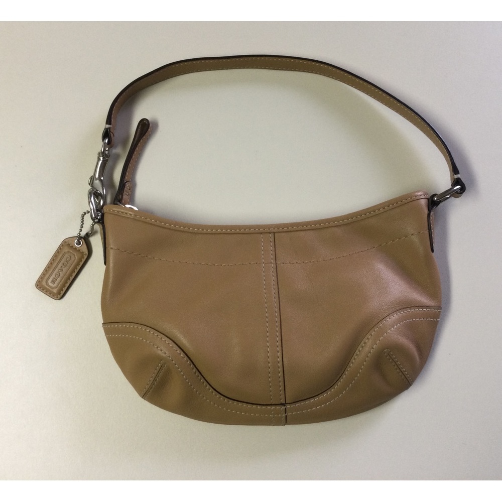 Coach Mini Hobo Bag in Tan Brown